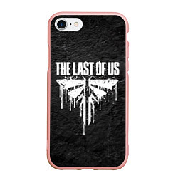 Чехол iPhone 7/8 матовый THE LAST OF US, цвет: 3D-светло-розовый