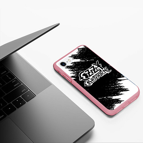 Чехол iPhone 7/8 матовый Ozzy Osbourne / 3D-Баблгам – фото 3