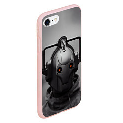 Чехол iPhone 7/8 матовый CYBERMAN, цвет: 3D-светло-розовый — фото 2