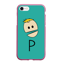 Чехол iPhone 7/8 матовый South Park Филипп Косплей, цвет: 3D-малиновый