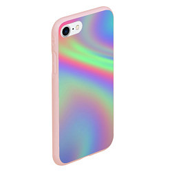 Чехол iPhone 7/8 матовый Gradient vinyl, цвет: 3D-светло-розовый — фото 2