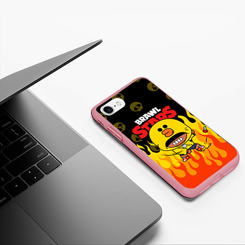 Чехол iPhone 7/8 матовый LEON SALLY / 3D-Баблгам – фото 3