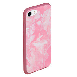Чехол iPhone 7/8 матовый Розовая Богемия, цвет: 3D-малиновый — фото 2