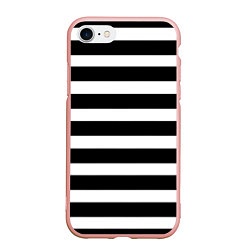Чехол iPhone 7/8 матовый Моряк, цвет: 3D-светло-розовый