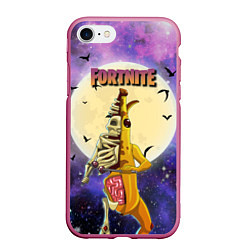 Чехол iPhone 7/8 матовый Peely Fortnitemare, цвет: 3D-малиновый