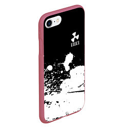 Чехол iPhone 7/8 матовый S T A L K E R, цвет: 3D-малиновый — фото 2