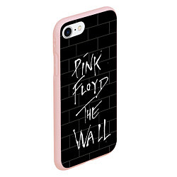 Чехол iPhone 7/8 матовый PINK FLOYD, цвет: 3D-светло-розовый — фото 2