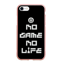 Чехол iPhone 7/8 матовый NO GAME NO LIFE