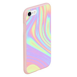 Чехол iPhone 7/8 матовый Vaporwave, цвет: 3D-светло-розовый — фото 2