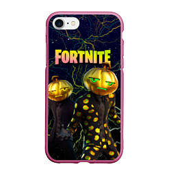 Чехол iPhone 7/8 матовый Fortnite Jack Gourdon, цвет: 3D-малиновый