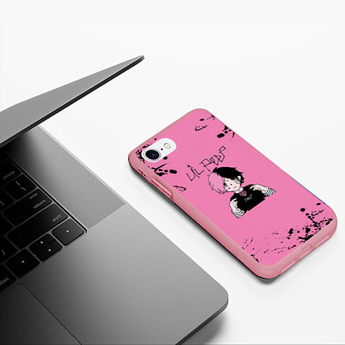 Чехол iPhone 7/8 матовый Lil Peep / 3D-Баблгам – фото 3