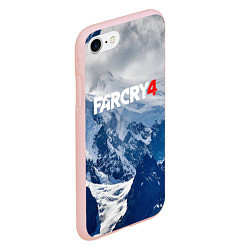 Чехол iPhone 7/8 матовый FARCRY 4 S, цвет: 3D-светло-розовый — фото 2