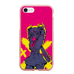 Чехол iPhone 7/8 матовый Toga, цвет: 3D-светло-розовый