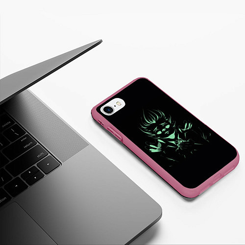 Чехол iPhone 7/8 матовый Dont Starve / 3D-Малиновый – фото 3