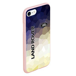 Чехол iPhone 7/8 матовый LAND ROVER, цвет: 3D-светло-розовый — фото 2