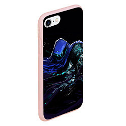 Чехол iPhone 7/8 матовый Omen, цвет: 3D-светло-розовый — фото 2