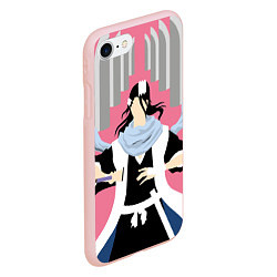 Чехол iPhone 7/8 матовый Bleach Блич, цвет: 3D-светло-розовый — фото 2