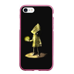 Чехол iPhone 7/8 матовый Little Nightmares 2, цвет: 3D-малиновый