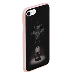 Чехол iPhone 7/8 матовый Little Nightmares 2, цвет: 3D-светло-розовый — фото 2
