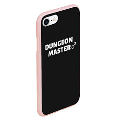 Чехол iPhone 7/8 матовый Dungeon Master, цвет: 3D-светло-розовый — фото 2