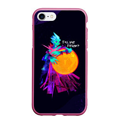 Чехол iPhone 7/8 матовый Профетка Dota 2, цвет: 3D-малиновый