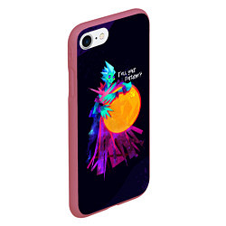 Чехол iPhone 7/8 матовый Профетка Dota 2, цвет: 3D-малиновый — фото 2