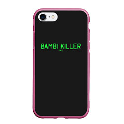Чехол iPhone 7/8 матовый Bambi killer