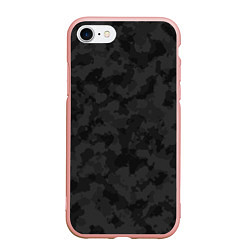 Чехол iPhone 7/8 матовый СПЕЦ КАМУФЛЯЖ, цвет: 3D-светло-розовый