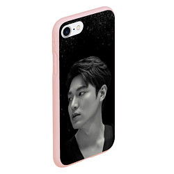 Чехол iPhone 7/8 матовый Ли Мин Хо Lee Min Ho, цвет: 3D-светло-розовый — фото 2