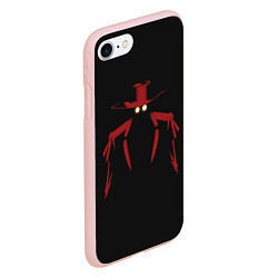 Чехол iPhone 7/8 матовый Alucard, цвет: 3D-светло-розовый — фото 2
