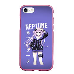 Чехол iPhone 7/8 матовый Нептун Neptune, цвет: 3D-малиновый