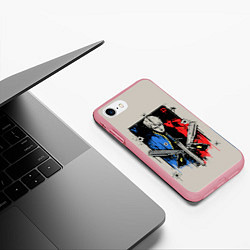 Чехол iPhone 7/8 матовый Братья Спарды, цвет: 3D-баблгам — фото 2