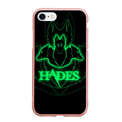Чехол iPhone 7/8 матовый Hades, цвет: 3D-светло-розовый