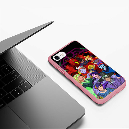Чехол iPhone 7/8 матовый Hades heroes / 3D-Баблгам – фото 3
