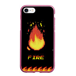 Чехол iPhone 7/8 матовый FIRE