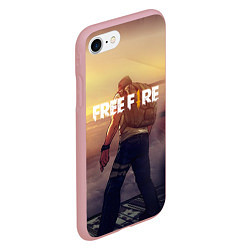 Чехол iPhone 7/8 матовый FREEFIRE БЕЙСЕР Z, цвет: 3D-баблгам — фото 2