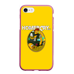 Чехол iPhone 7/8 матовый Homer Cry