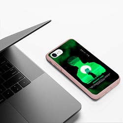 Чехол iPhone 7/8 матовый Ророноа Зоро One Piece, цвет: 3D-светло-розовый — фото 2