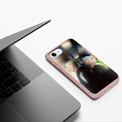 Чехол iPhone 7/8 матовый Tokyo Revengers Токийские Мстители Z, цвет: 3D-светло-розовый — фото 2