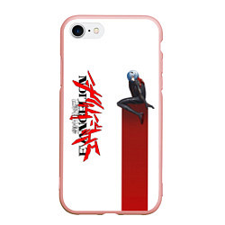 Чехол iPhone 7/8 матовый EVANGELION ПИЛОТ EVA, цвет: 3D-светло-розовый