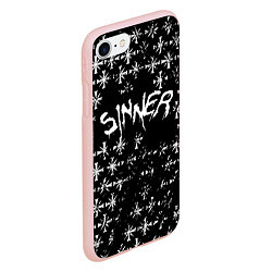 Чехол iPhone 7/8 матовый FAR CRY 5 ГРЕШНИК SINNER, цвет: 3D-светло-розовый — фото 2