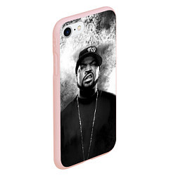 Чехол iPhone 7/8 матовый Ice Cube Айс Куб Z, цвет: 3D-светло-розовый — фото 2