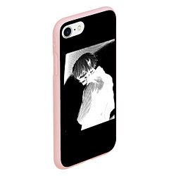 Чехол iPhone 7/8 матовый Dead Inside TOKYO GHOUL, цвет: 3D-светло-розовый — фото 2