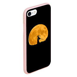 Чехол iPhone 7/8 матовый Путь самурая, цвет: 3D-светло-розовый — фото 2