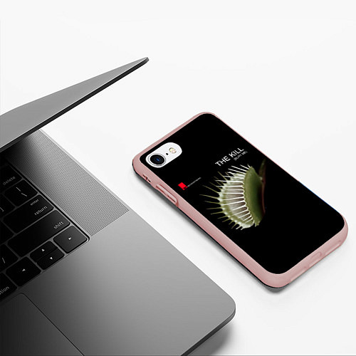 Чехол iPhone 7/8 матовый Thirty Seconds to Mars THE KILL / 3D-Светло-розовый – фото 3