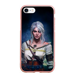 Чехол iPhone 7/8 матовый Ciri, цвет: 3D-светло-розовый