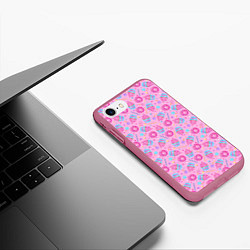 Чехол iPhone 7/8 матовый Сласти, цвет: 3D-малиновый — фото 2