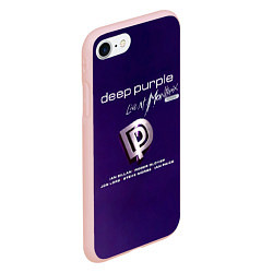 Чехол iPhone 7/8 матовый Deep Purple - Live at Montreux 1996, цвет: 3D-светло-розовый — фото 2