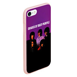 Чехол iPhone 7/8 матовый Shades of Deep Purple, цвет: 3D-светло-розовый — фото 2