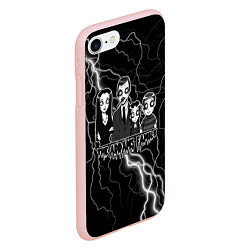 Чехол iPhone 7/8 матовый Addams family Семейка Аддамс, цвет: 3D-светло-розовый — фото 2